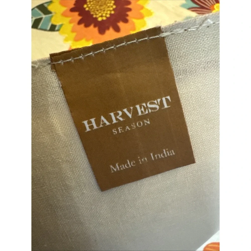 Harvest Season Set Of Four Placemats Fall Colors Fabric
